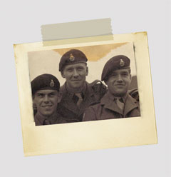Ken, Bernard and Mick in 1956